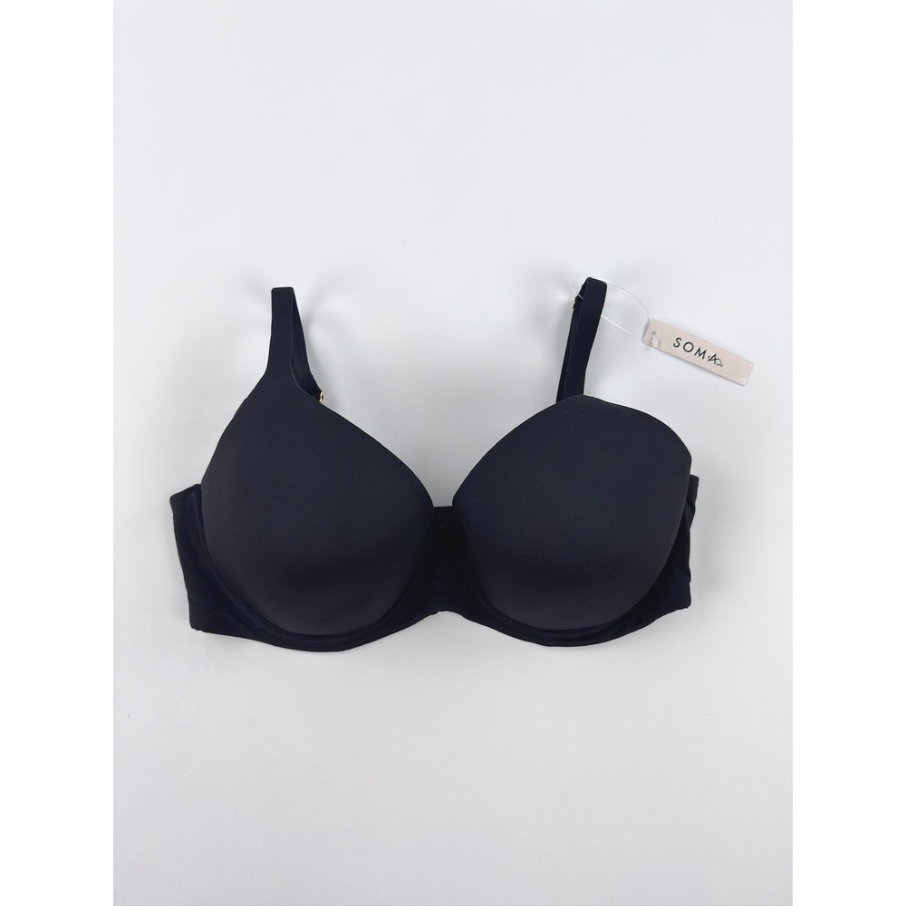 Soma Embraceable Perfect Coverage Bra Black 36DD
